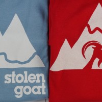Stolen Goat Organic Cotton Mountain Track Tee Shirts