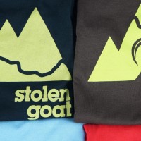 Stolen Goat Organic Cotton Mountain Track Tee Shirts