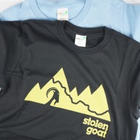 Stolen Goat Organic Cotton Mountain Track Tee Shirts