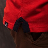 Chunk Clothing Classic Bike Polo Shirt Orange