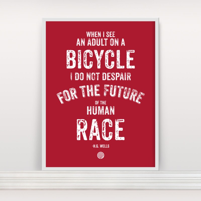 Anthony Oram Human Race Print Limited Edition 2 Red