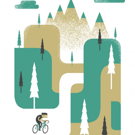 Army of Cats Ride To The Hills Screen Print for ArtCrank