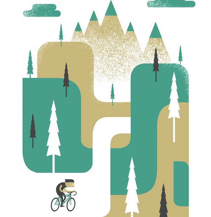 Army of Cats Ride To The Hills Screen Print for ArtCrank
