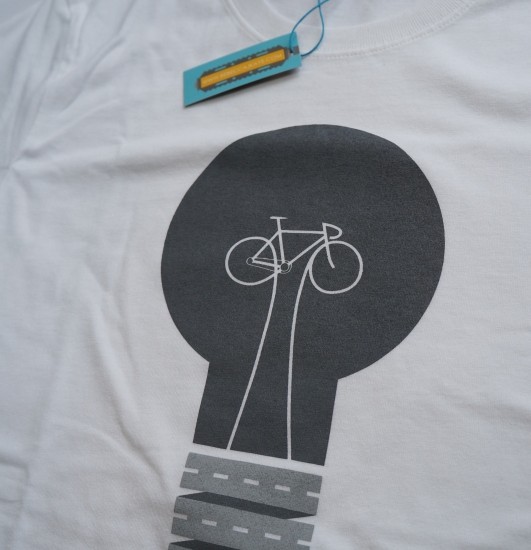 Pedal Power Bicycle T Shirt by Rebecca J Kaye 2 531x550   cycling 