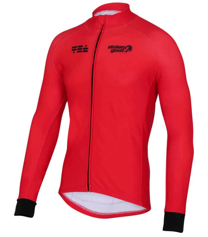 orkaan everyday jersey ls red front