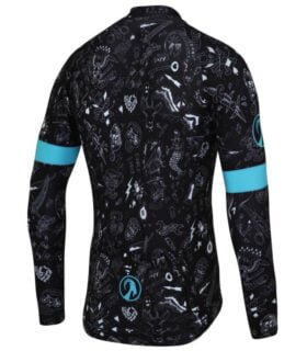 stolen goat the pledge limited edition ls bodyline jersey mens cycling back