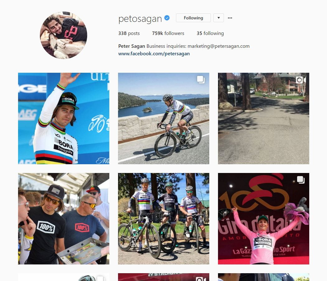 top 10 pro cyclists to follow on instagram