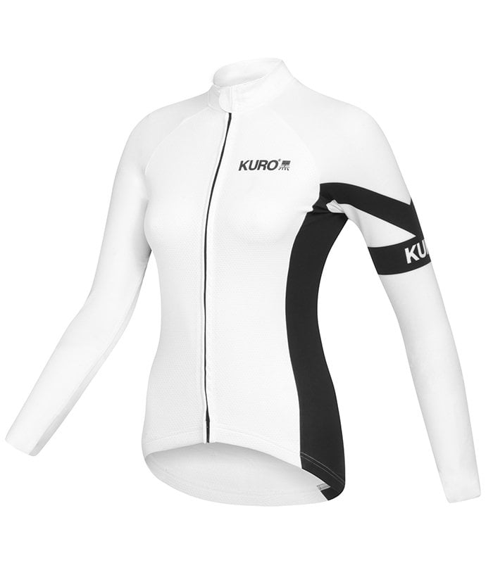 Women's Kuro White Bodyline Jersey