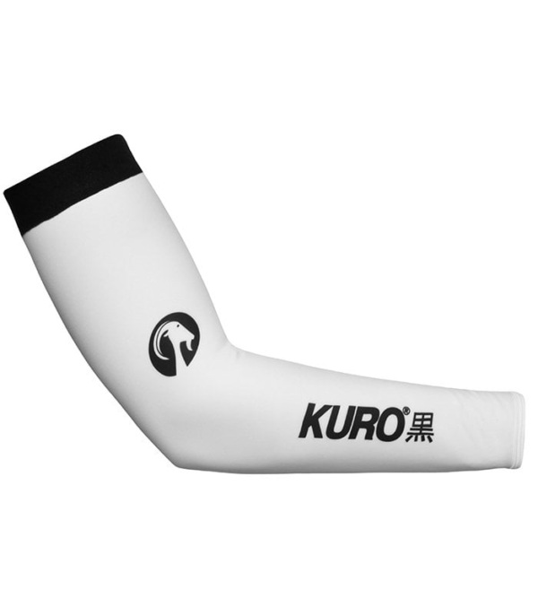 Kuro White Orkaan Arm Warmers