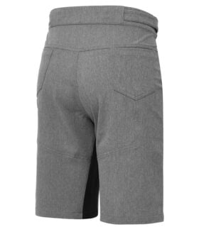 mens grey gravel shorts - shorts