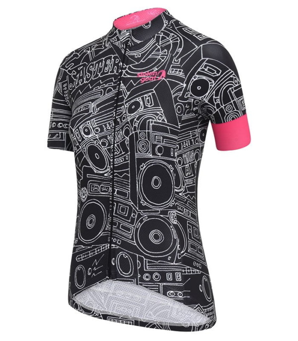 WOMENS ROCKSTEADY BLACK BODYLINE JERSEY