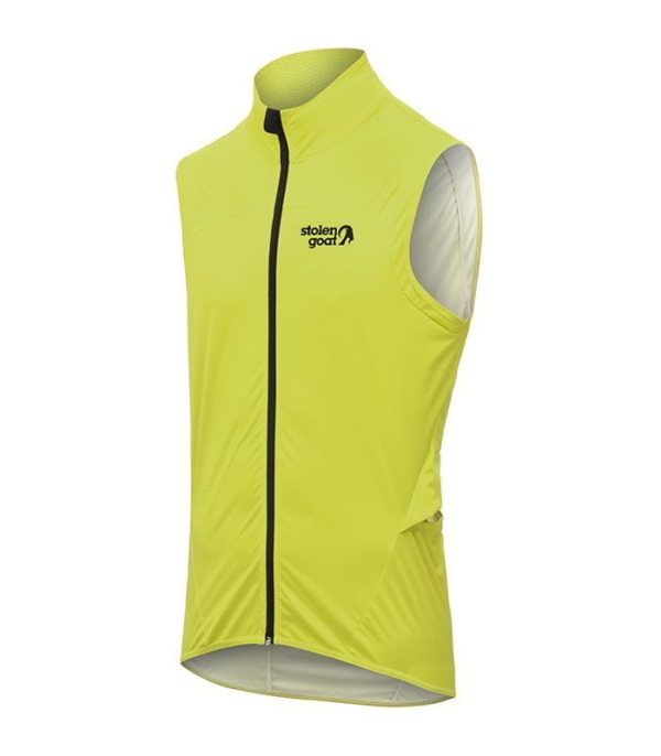 Men's Fluoro Yellow Bodyline Gilet
