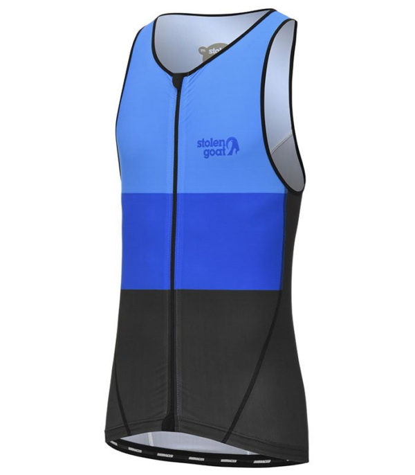 Men's Industry Blue Tri Top