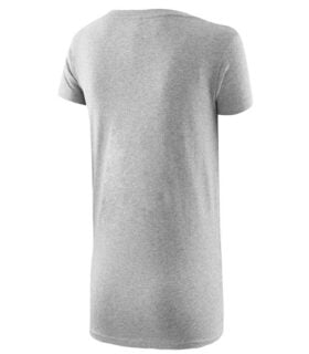 womens sg grey organic cotton t-shirt - t-shirts