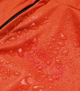 mens orange rain cape - jackets