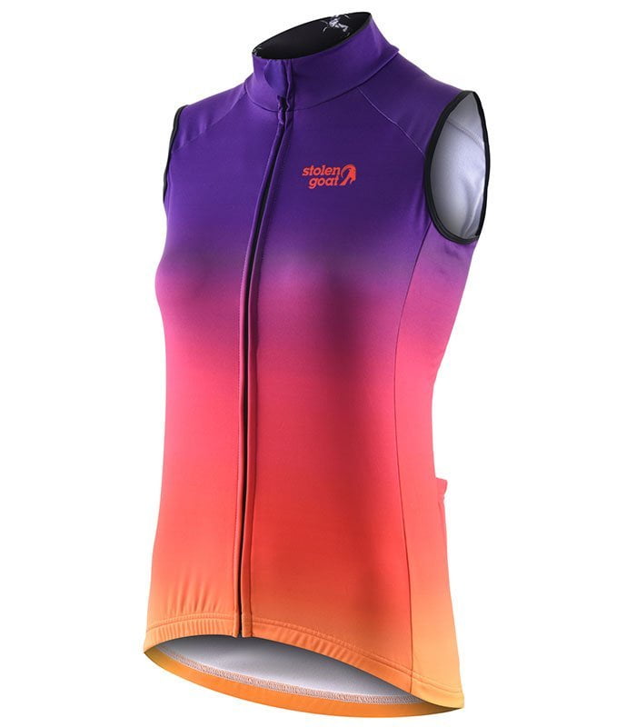 womens fuse lava orkaan gilet - gilets best cycling clothing for women