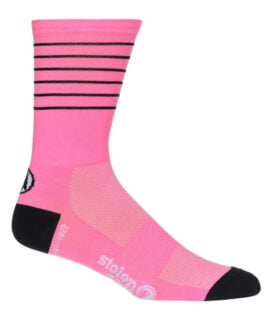 Stolen Goat Pink CoolMax socks