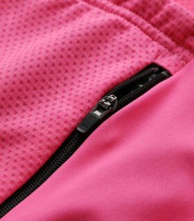 Stolen Goat Fitch Pink Bodyline LS jersey rear zip pocket