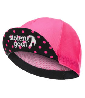 stolen goat joiner pink lightweight cycling cap