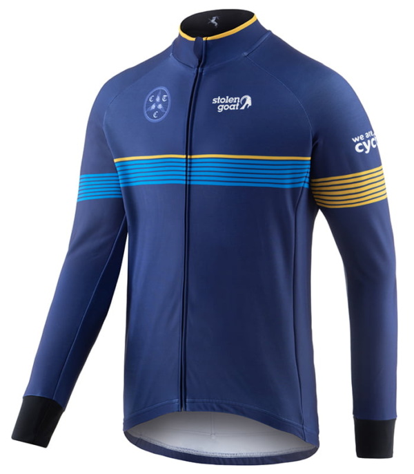 Men's Cycling UK Heritage Orkaan LS Jersey