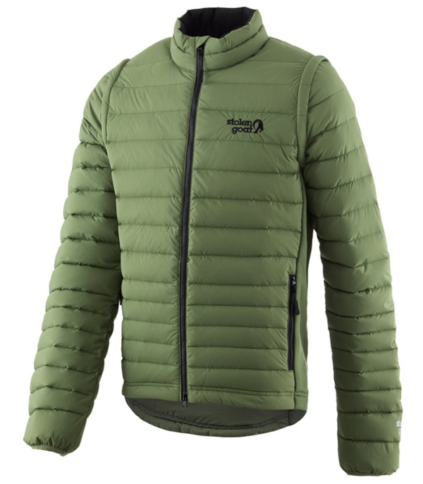 Men's Olive Adventure Down Jacket