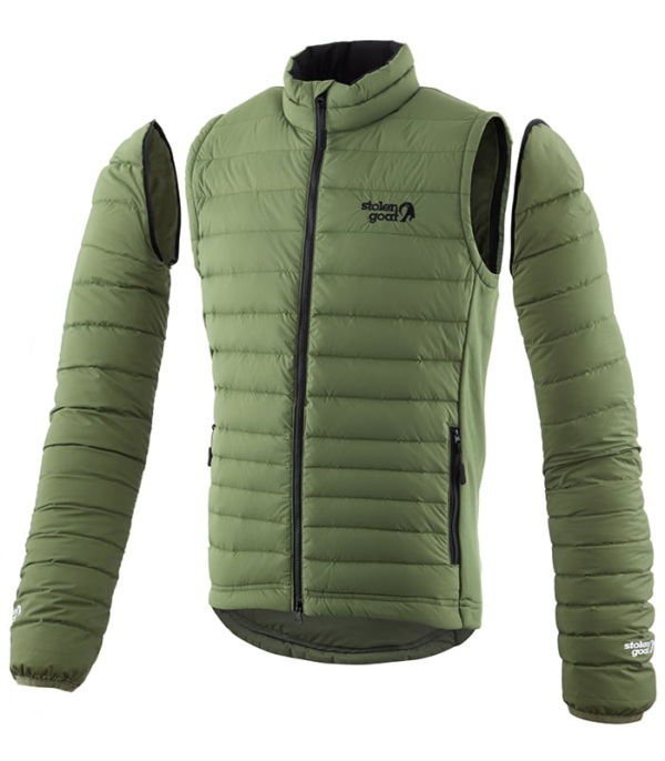Men's Olive Adventure Down Jacket