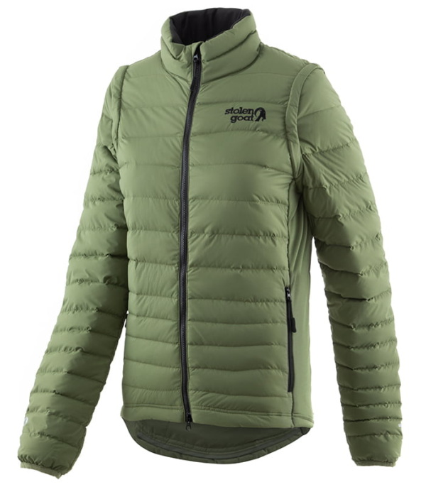 Women's Olive Adventure Down Jacket