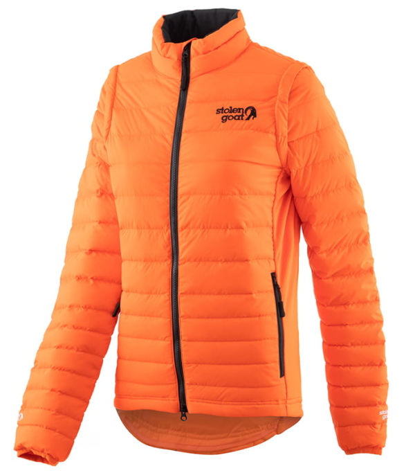 Women's Orange Adventure Down Jacket