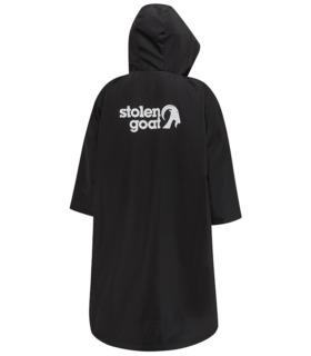 rear facing product photo of the stolen goat change thing changing robe