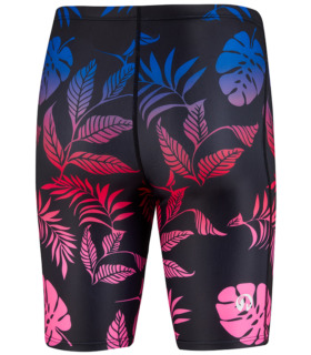 rear facing product photo of the stolen goat lebowski mens swim jammers