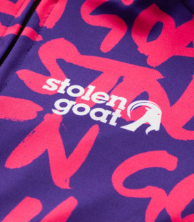 stolen goat mens race team bodyline jersey closeup product photo