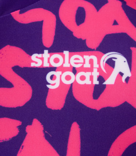 stolen goat womens epic jersey front closeup product photo