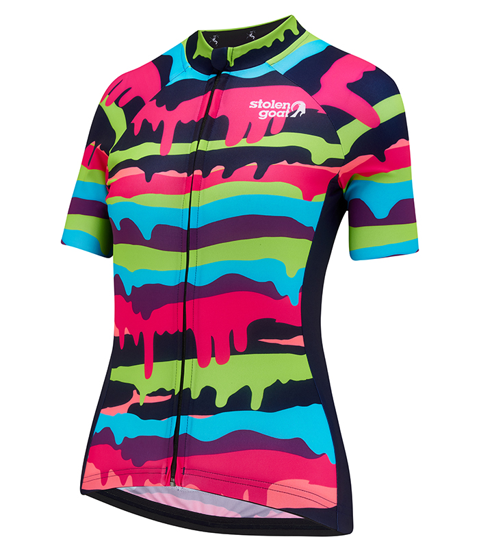 stolen goat womens waffle bodyline jersey front product photo