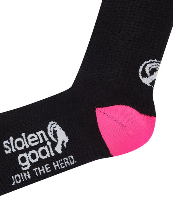 Black X Pink MTB Socks