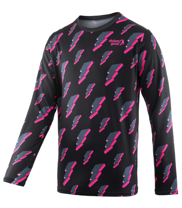 Men's Voltage Grey MTB LS Jersey