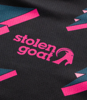 stolen goat mens voltage grey ls mtb jersey