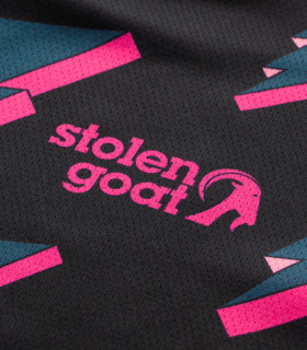 stolen goat mens voltage grey mtb jersey