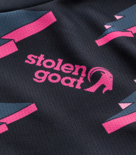 stolen goat womens voltage grey mtb jersey