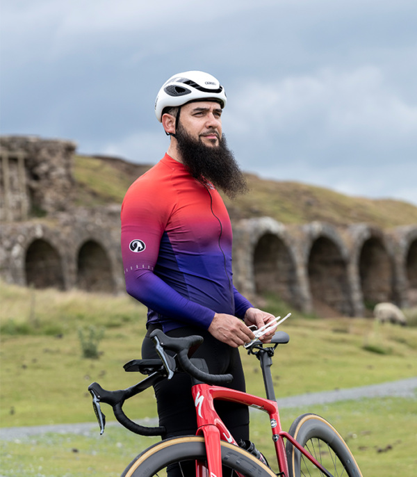 Men's Argyle Ibex Bodyline LS Jersey