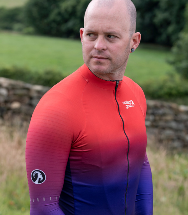 Men's Argyle Ibex Bodyline LS Jersey