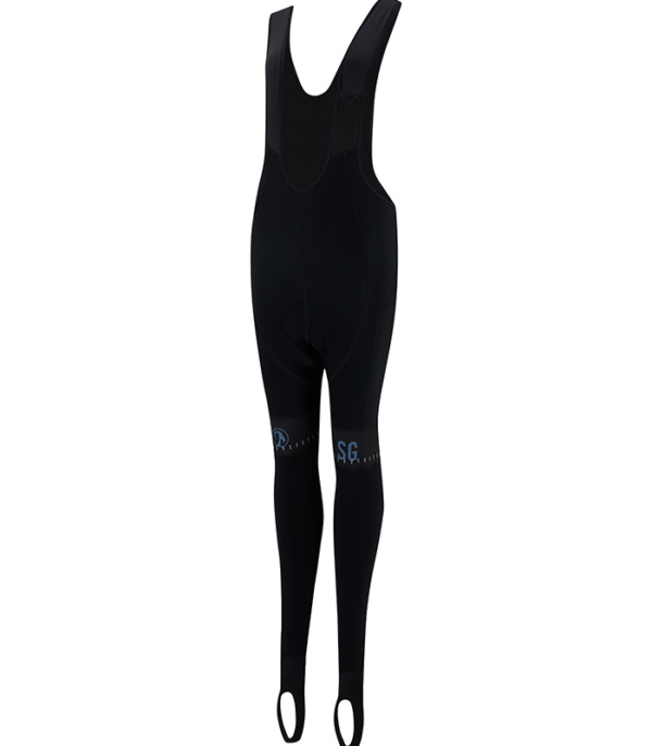 Women's Black Kiko Bodyline Bib Tights