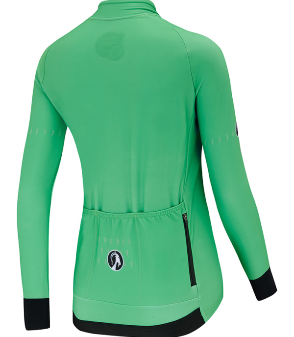 Women's Green Kiko Bodyline LS Jersey