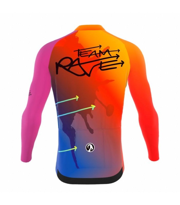Men's Team Rave Ibex Bodyline LS Jersey