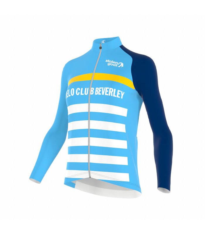 Women's Velo Club Beverley Stripes Ibex Bodyline LS Jersey
