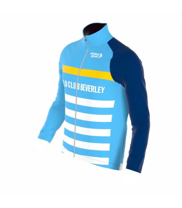 Men's Velo Club Beverley Stripes Ibex Rain Cape