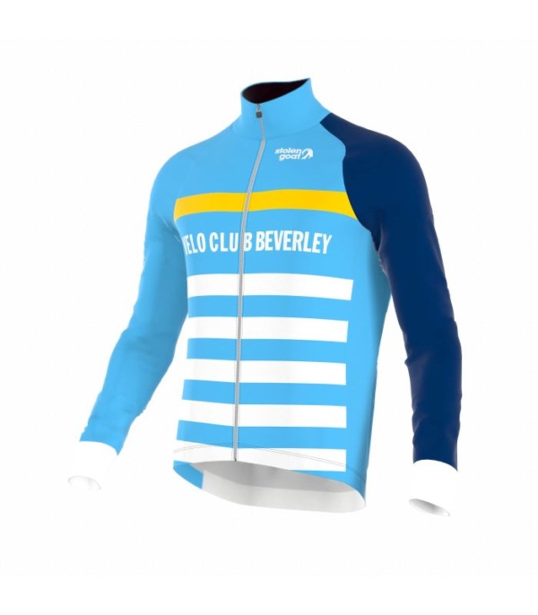 Men's Velo Club Beverley Stripes Ibex Rain Cape