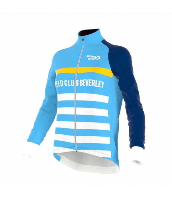 Women's Velo Club Beverley Stripes Ibex Rain Cape