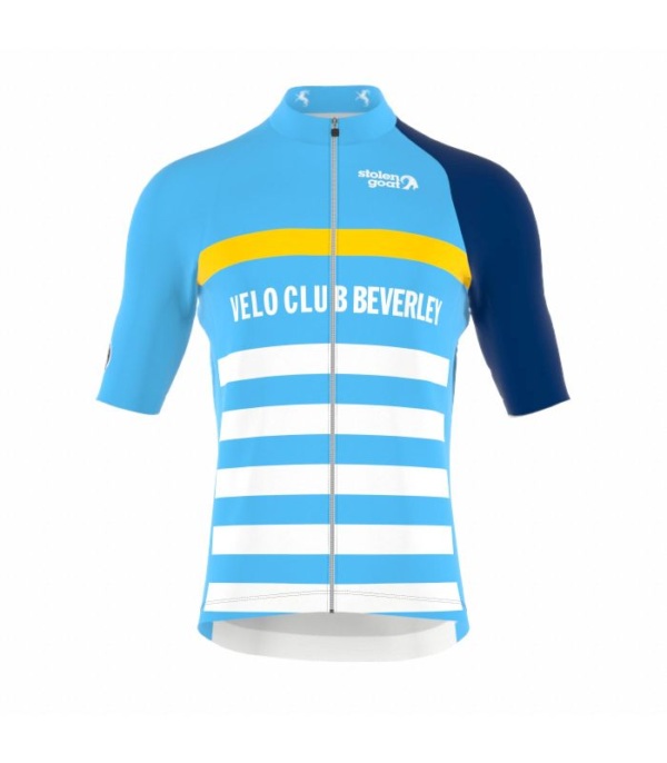 Men's Velo Club Beverley Stripes Ibex Bodyline SS Jersey