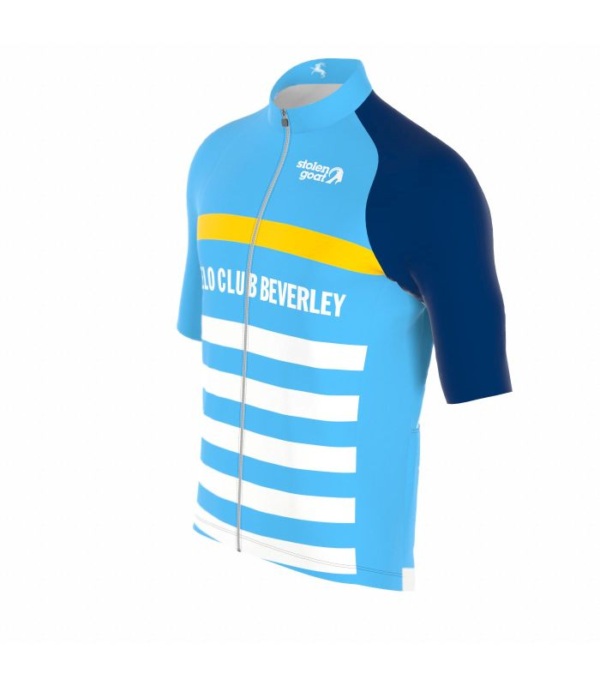 Men's Velo Club Beverley Stripes Ibex Bodyline SS Jersey