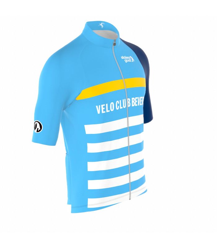 Men's Velo Club Beverley Stripes Ibex Bodyline SS Jersey